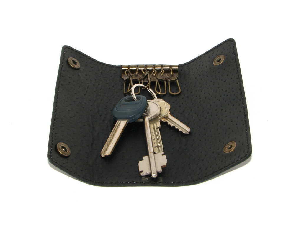 Шкіряна Ключниця DNK Leather Keys-L синя Шкіряна Ключниця DNK Leather Keys-L синя
